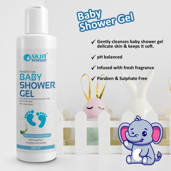 SKIN VENTURE BABY SHOWER GEL - Image 3